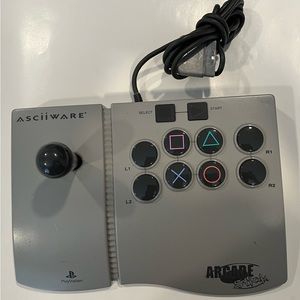 1997SonyPlayStation ASiiWARE Arcade Joystick Controller 8160 (PS1) Not Tested